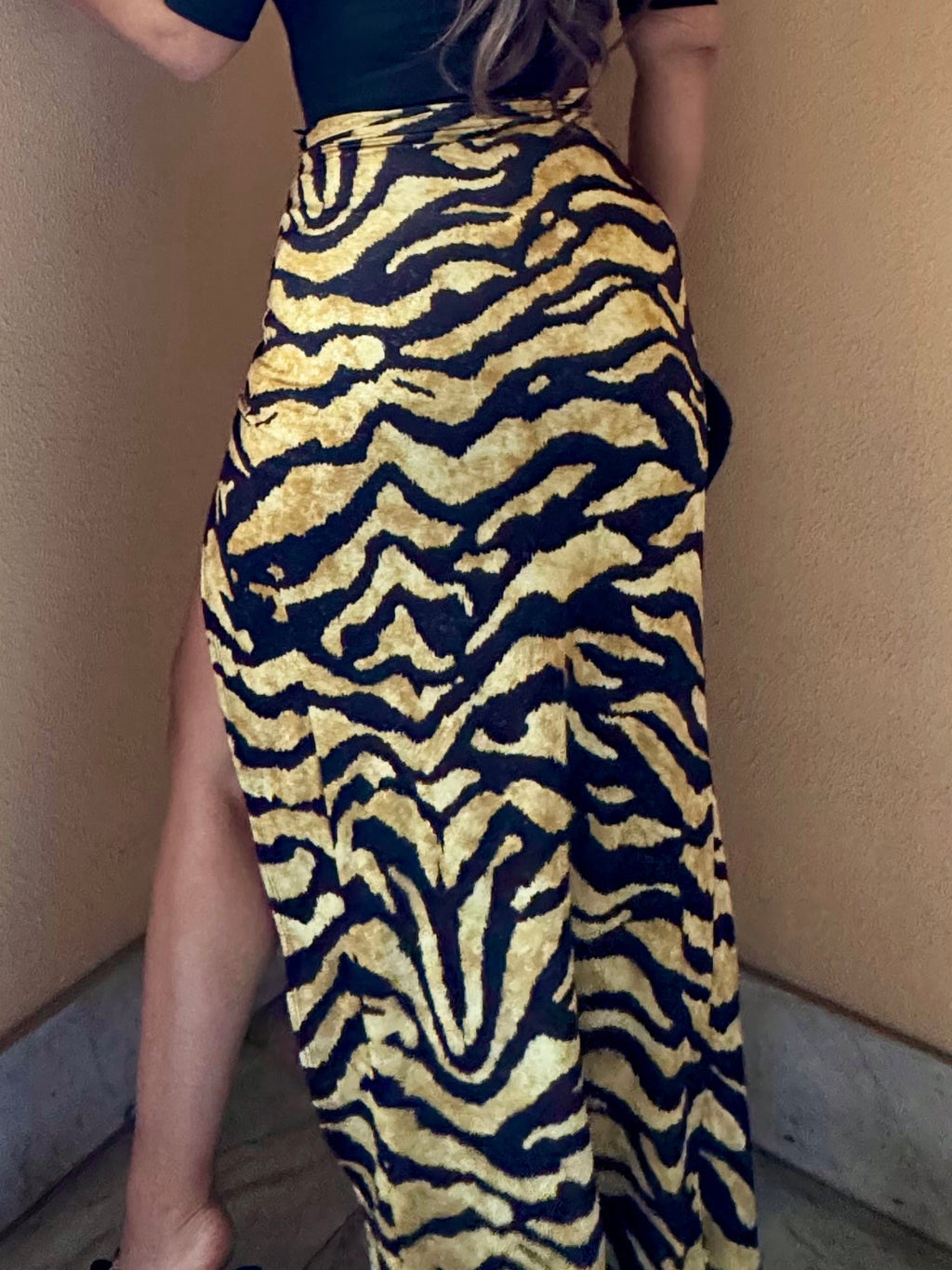 Metropolitan Wild – Gonna Zebra Drappeggiata