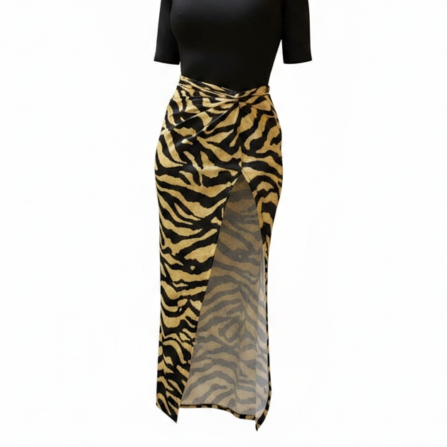 Metropolitan Wild – Gonna Zebra Drappeggiata