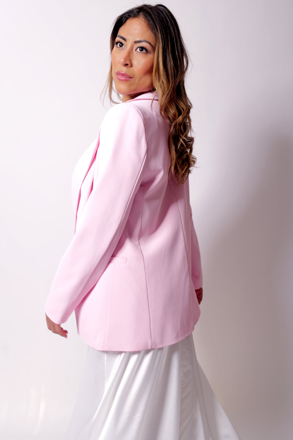 T-shirt con stampa bianca ottico